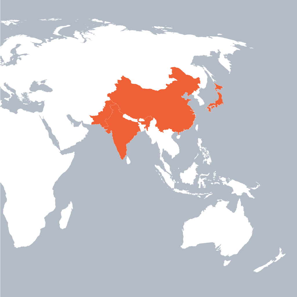 Specialist transport involving Asia